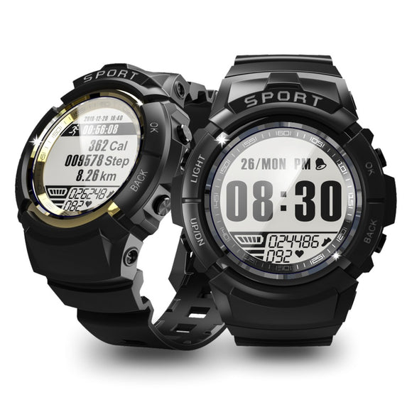 Bakeey S816 Three Proofings 24-hour Heart Rate Outdoor 6 Sport Mode Smart Watch 5ATM Shock-resistant Compass 30 Days Standby