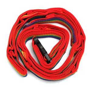 Outdoor 187cm Colorful Long Lanyard  Webbing Tent Tree Hanging Rope Strap Camping Hiking