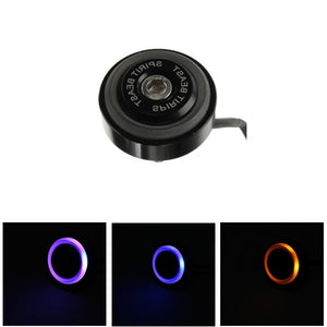 12V 6mm LED Angel Eye Screw Acrylic Light For Motorcycle