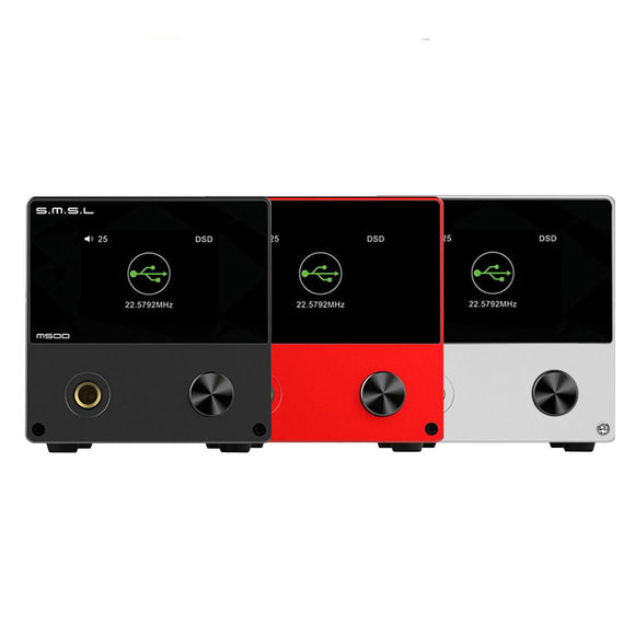 SMSL M500 DAC MQA ES9038PRO ES9311 XMOS XU-216 32bit 768kHz DSD512 Hi-Res Audio Decoder Headphone Amplifier