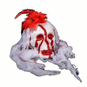 Halloween Bar Haunted Full Face Mask Props Bubble Simulation Bloody Ghost Cemetery Terror Dress Up