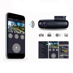 Blueskysea B1W IMX323 HD 1080P Mini WiFi Car DVR Dash Camera Dashboard 360 degree Rotate Capacitor