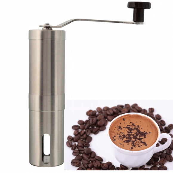 Stainless Steel Hand Manual Coffee Bean Grinder Mill Kitchen Grinding Tool