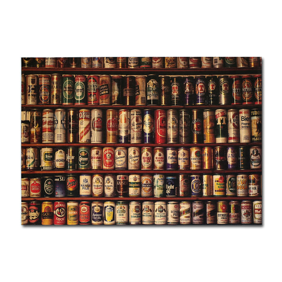 Beer Collection Poster Kraft Paper Wall Poster 21 inch X 14 inch