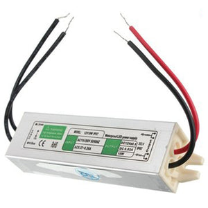 10W Waterproof IP67 LED Driver Transformer Power Supply AC110V-260V to DC12V