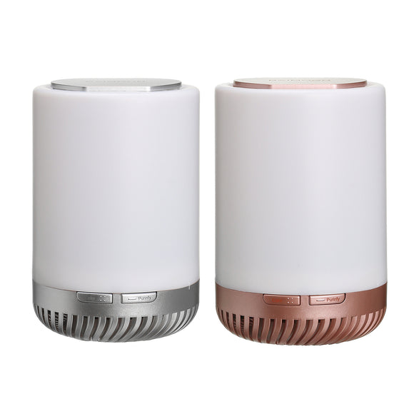 Activated Carbon Anion Desktop Air Purifier Night Lamp Bedlamp Formaldehyde PM2.5 Filter