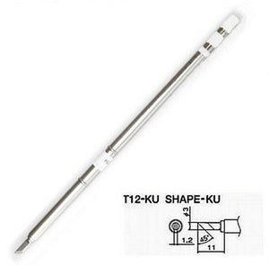 T12-KU Soldering Tip Lead Free Solder Iron Tps for HAKKO FX-951/FX-952/FX-950