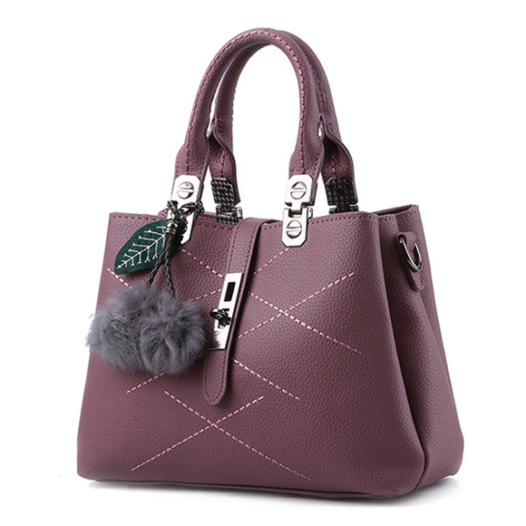 Women Quality PU Leather Functional Handbag Shoulder Bag Crossbody Bags