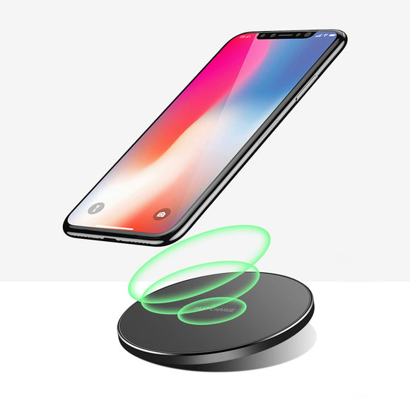 Bakeey 10W QI Wireless Charger Fast Charging Pad for Samsung for iPhone Xiaomi Huawei