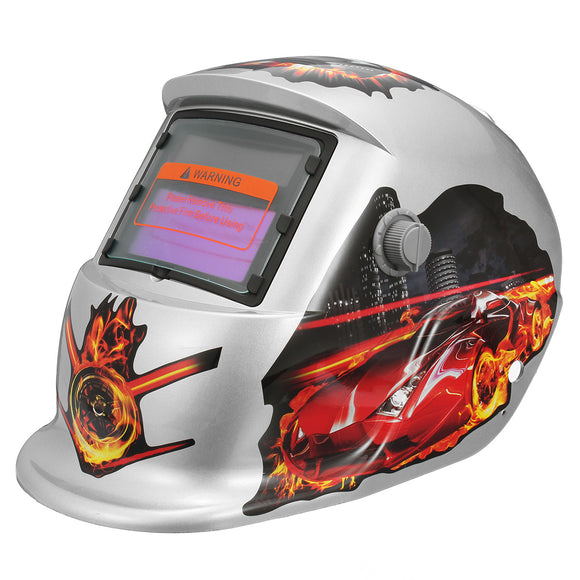 Flame Racing  Pattern Solar Auto Darkening Welding Welders Helmet Tig Mask Grinding Welders Masks