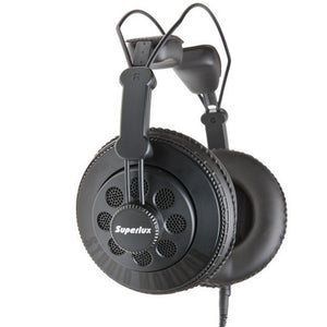 Superlux HD668B Professional Semi-open Dynamic Headbrand Studio Standard Headphone For DJ Music