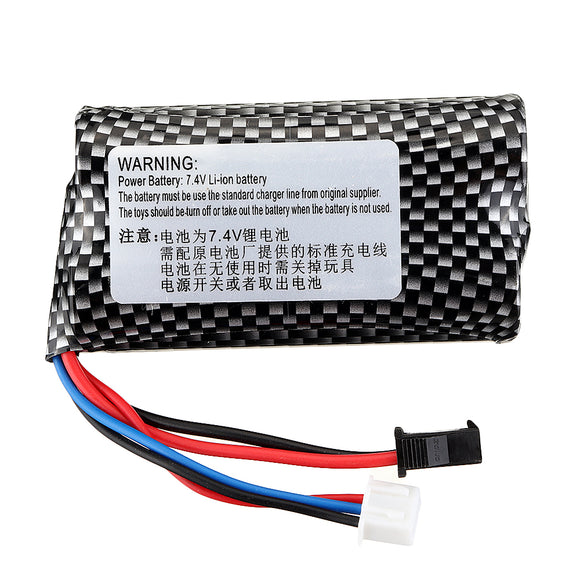 7.4v 1300mah Lipo Battery For WPL B1 B16 B24 B36 C1 C24 C34 JJRC Q60 Q61 Q65 MN 90 RC Car Parts