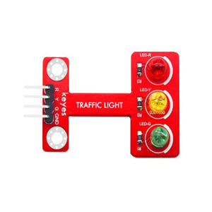 Keyes Brick LED Traffic Signal Light Emitting Traffic Light Module for Microbit Pin Header Version