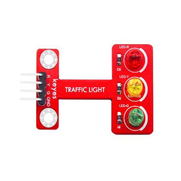 Keyes Brick LED Traffic Signal Light Emitting Traffic Light Module for Microbit Pin Header Version