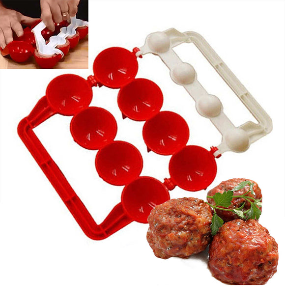 Honana KT-442 Creative Meatballs Maker Food-Grade Plastic Fish Balls Molds DIY Stuffed Meat Ball Mak