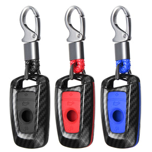 Carbon Fiber Remote Key Fob Case Shell Cover For BMW 1 2 3 4 5 6 7 Series AU