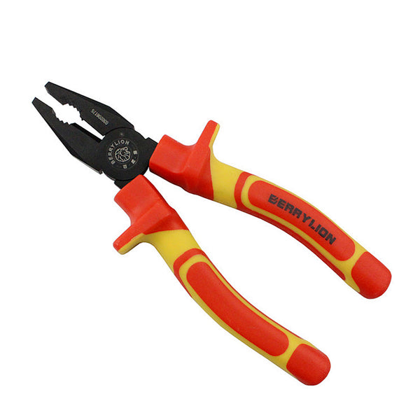 BERRYLION 6Inch 150mm VDE Insulated Cutting Plier 1000V Combination Pliers Multitool Wire Cutter