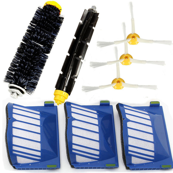 8pcs Replacement Brush Filter Kit for 600 Series Vacuum Cleaner Accessories Replacement