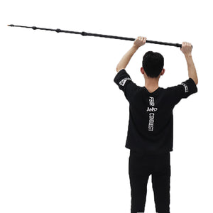 3.5M 137 Inch Aluminum Alloy Boom Microphone Telescoping Lightweight Rob Pole