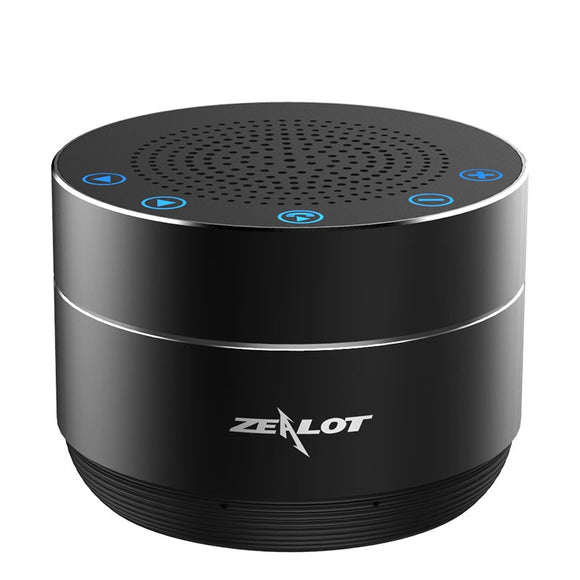 Zealot S19 Mini Portable Wireless bluetooth Speaker Touch Control USB Play TF Card Bass Subwoofer