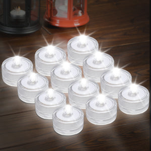 Submersible Waterproof LED Candle Light Floral Wedding Decor