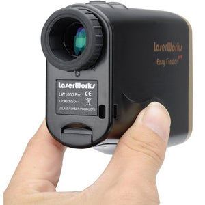 LW1000PRO 5-1000M 6X Monocular Telescope Golf Laser Range Distance Meter Rangefinder Hunting