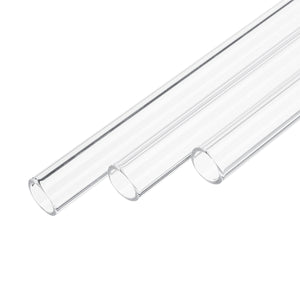 10Pcs 250mm OD 10mm 2.2mm Thick Wall Borosilicate Glass Blowing Tube