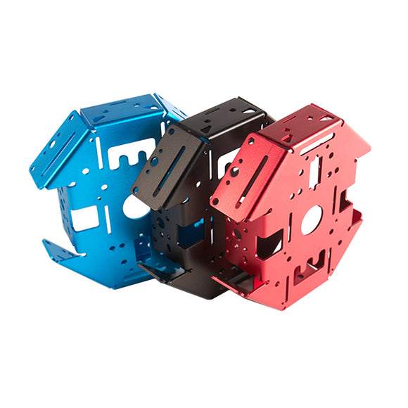 KittenBot Red/Black/Blue Aluminum Chassis for DIY Arduino Smart Robot