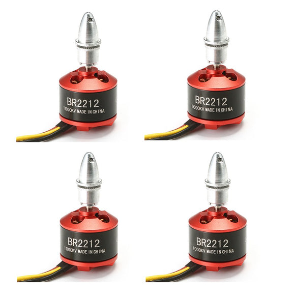 4PCS Racerstar BR2212 1000KV 2-4S Brushless Motor For RC Models