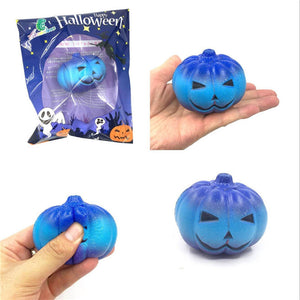 7*5.5cm Simulation Bread Halloween Star Pumpkin Pendant Soft Slow Squishy Toys Original Packaging