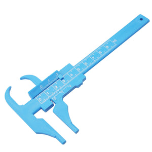 0-100MM 0.5MM Plastic Vernier Caliper Beauty Caliper Sliding Gauge Mini Measuring Ruler Measurement Tool