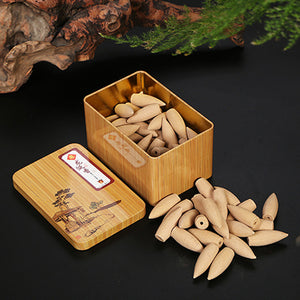 Backflow Incense Cones Multiple Fragrance Home Furnace Burner Fragrant Incense Sandalwood