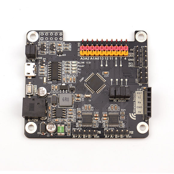 RosBot Robot Development Board for Arduino/Raspberry Pi 2 Pi 3B Support Esp8266 Wifi Module