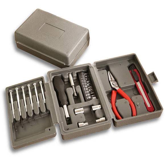 KCASA KC-XL24PC Home Multi-purpose Hand Tools Sewing Drilling Tools Hardware Combination Toolbox Kit