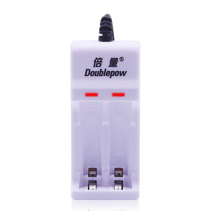 Doublepow U21 USB 2 Slot 1.2V AA AAA Rechargeable Battery Charger