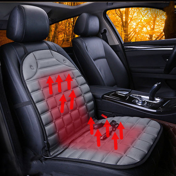 Car Electric Heated Seat Cushion Round Ball Heater Cover DC12V for Warmer Winter