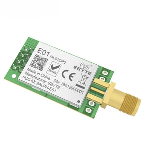 Cleqee-2 E01-ML01DP5 nRF24L01P 2.4GHz nRF24L01 PA LNA RF Wireless Transceiver RF Module