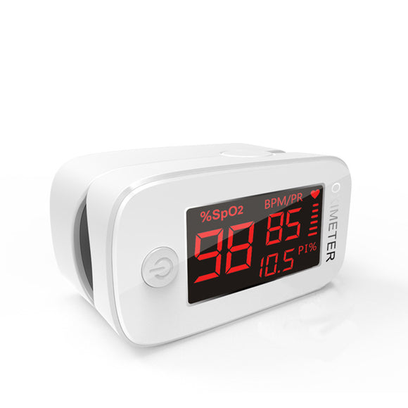 LED Fingertip SpO2 Pulse Oximeter Portable Blood Oxygen Saturation Monitor Heart Rate Fingertip Oximeter