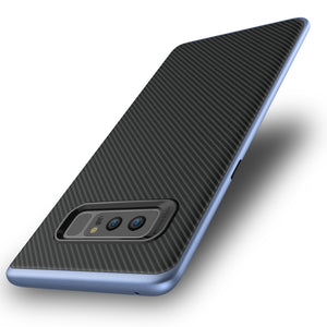 Carbon Fiber Texture Shockproof Hybrid PC TPU Case For Samsung Galaxy Note 8