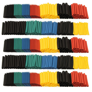 280Pcs Halogen-Free 2:1 Heat Shrink Tubing Wire Cable Sleeving Wrap Wire Kit