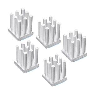 5pcs 10*10*12.5mm Radiator Cooling Block Square Heatsink for TMC2100/TMC2208/TMC2130 3D Printer Part