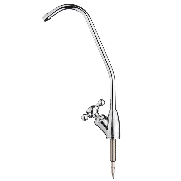 1/4 Inch Reverse Osmosis System Kitchen Drinking RO Water Filter Faucet Sink Tap Chrome Finish