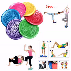 Yoga Exercise Pilates Trigger Massage Balance Cushion Gym Fitness Ball Thickening Riot