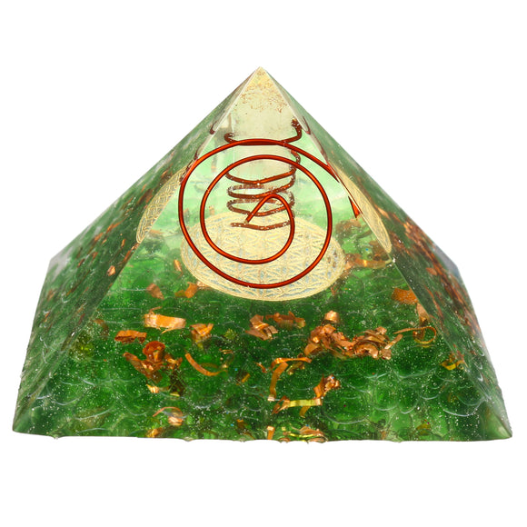 Pyramid Crystal Yoga Energy Gemstone Meditation Healing Stone Home Decorations