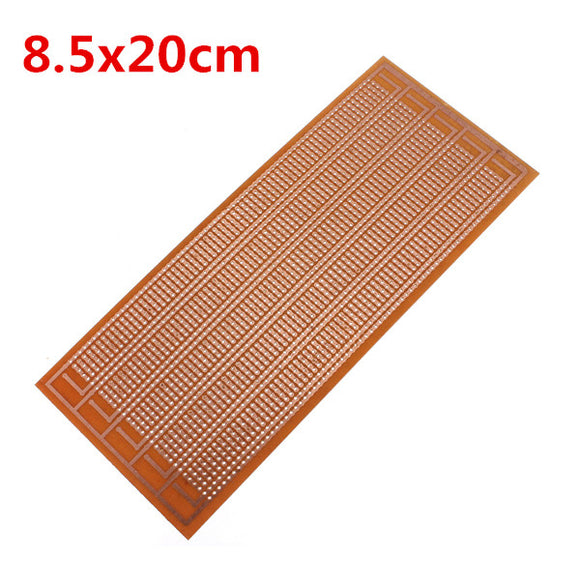 8.5x20cm DIY PCB Prototype Printed Circuit Board Stripboard Single Side