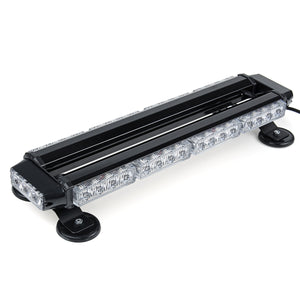 12V 20 38LED Car Roof Double Side Emergency Strobe Flash Light Lamp Bar Amber For Car Truck Boat"