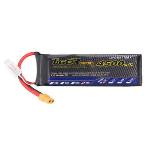 Tiger Power 7.4V 4500mAh 75C 2S Lipo Battery XT60 Plug for RC Racing Drone RC Car