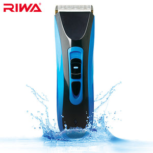 RIWA RE-750A Waterproof Professional Hair Trimmer Cordless Hair Clipper Electric Hair Cutting Machine CE Certificated