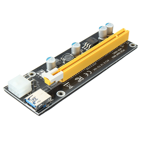 USB 3.0 PCI-E Express 1x to 16x Extender Riser Card Board Sata Adapter