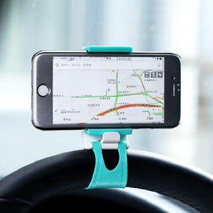 REMAX RM-C11 Steel Ring Wheel Clip Car Stand Holder Mount for Phone